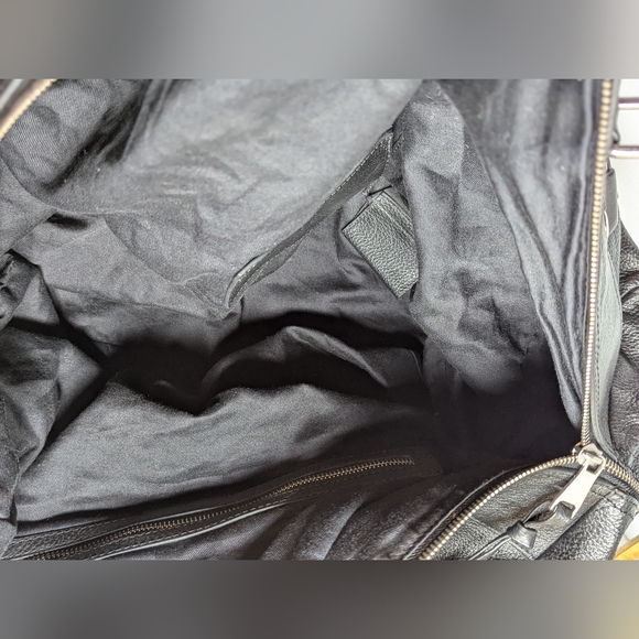 D&G Dolce& Gabbana Leather Duffle Luggage Black travel bag - Picture 10 of 15